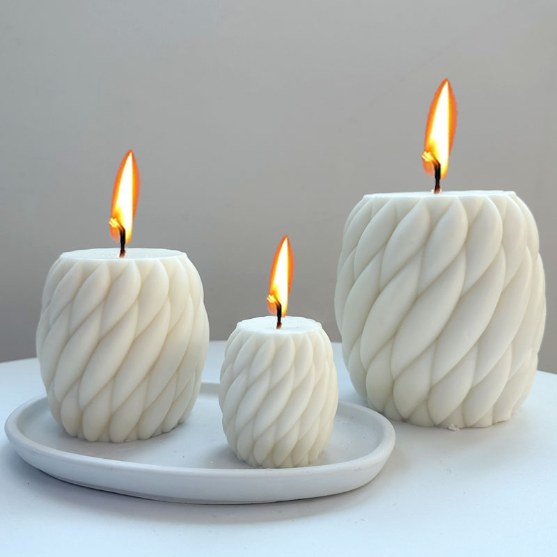 Soap Making Chemical - 3D rotierende Regentropfen Silikon Kerzenform DIY
