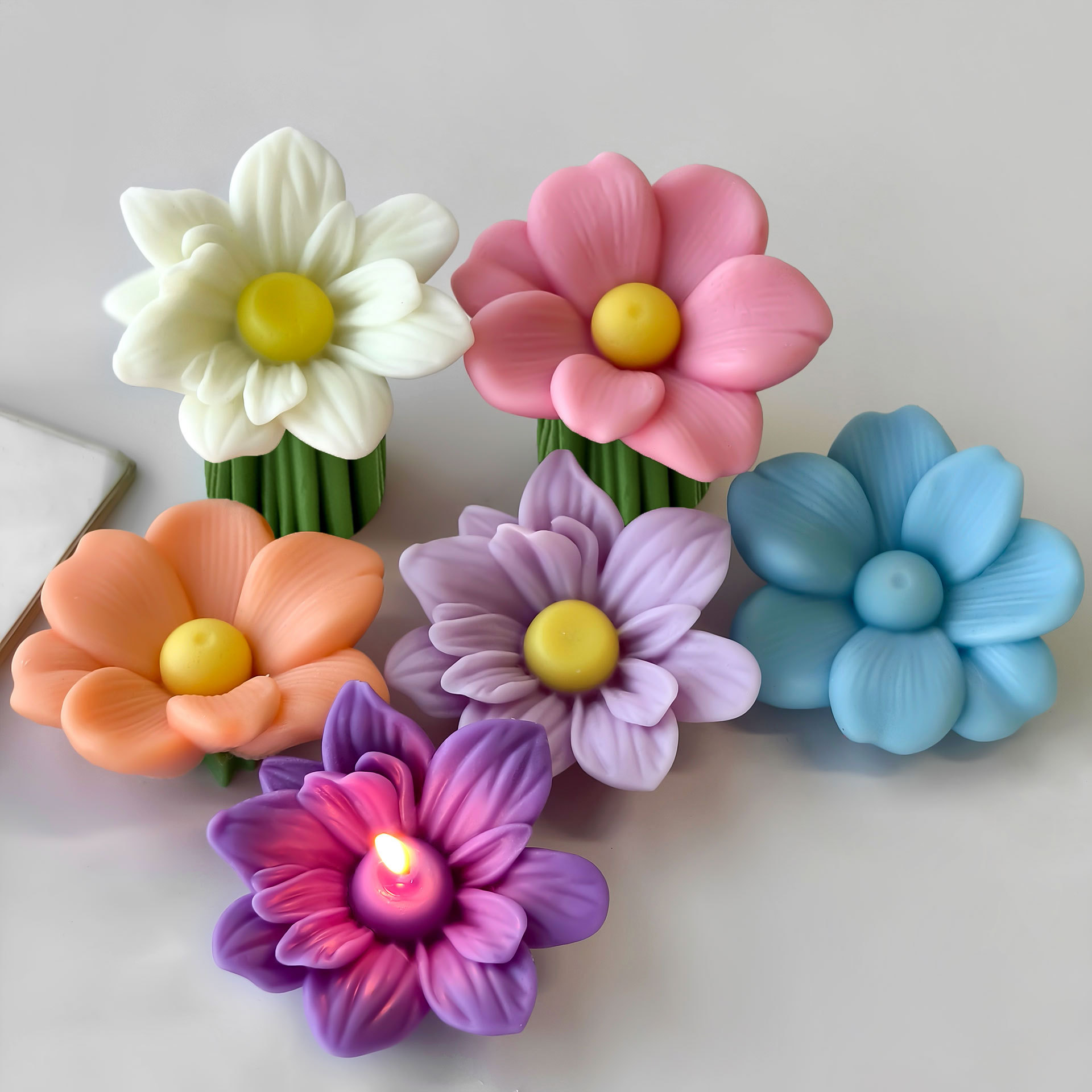 Soap Making Fragrance - DIY Blumen Aroma Kerze Silikonform handgemachte