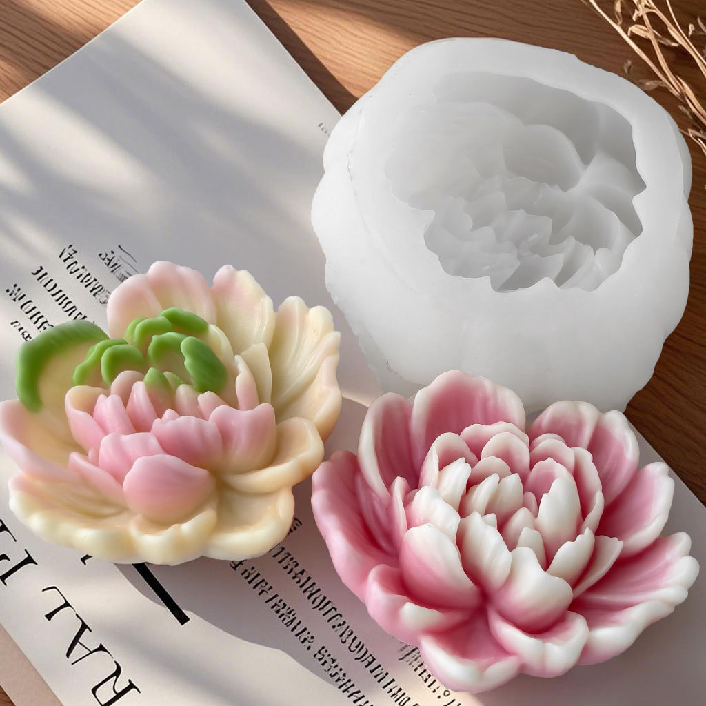 Soap Making Fragrance - DIY Rose Blumen Silikonform handgemachte Aroma
