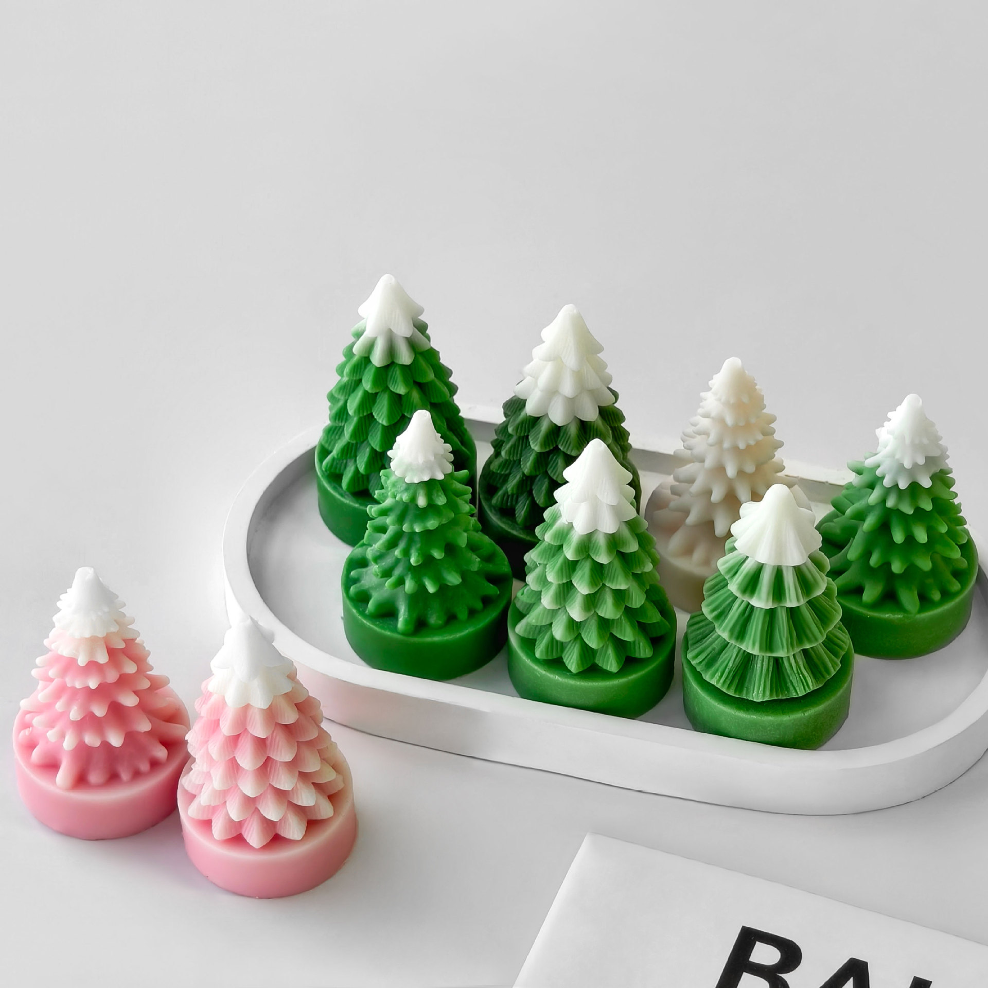 Soap Making Fragrance - DIY Mini Weihnachtsbaum Silikonform handgemachte Aroma