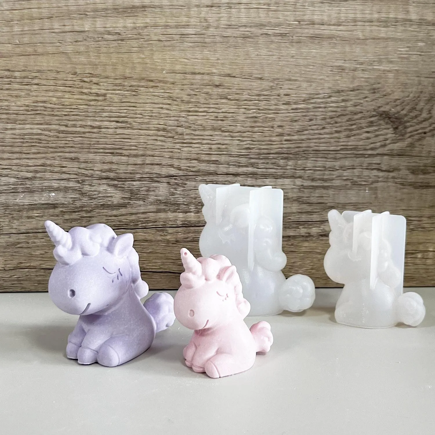 Soap Making Chemical - 3D Geometrische Silikon Einhorn Katze Hirsch