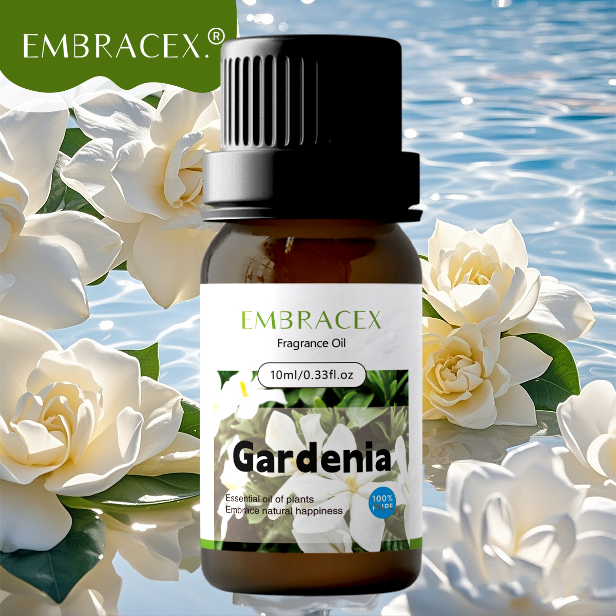 Soap Making Ingredients - 10ml Gardenien-Duftöle, Massageöle, Blumenduft, langanhaltend, für