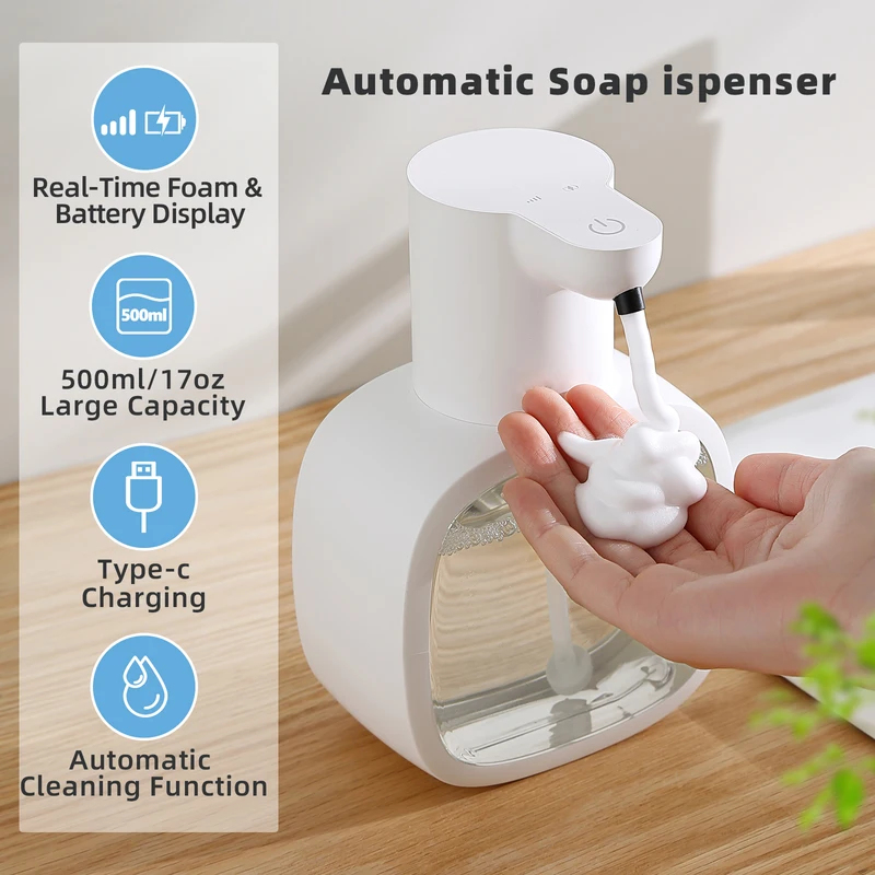 Soap Making Lab - Neuer Wandmontierter Automatischer Seifenspender Schaumseife Smart