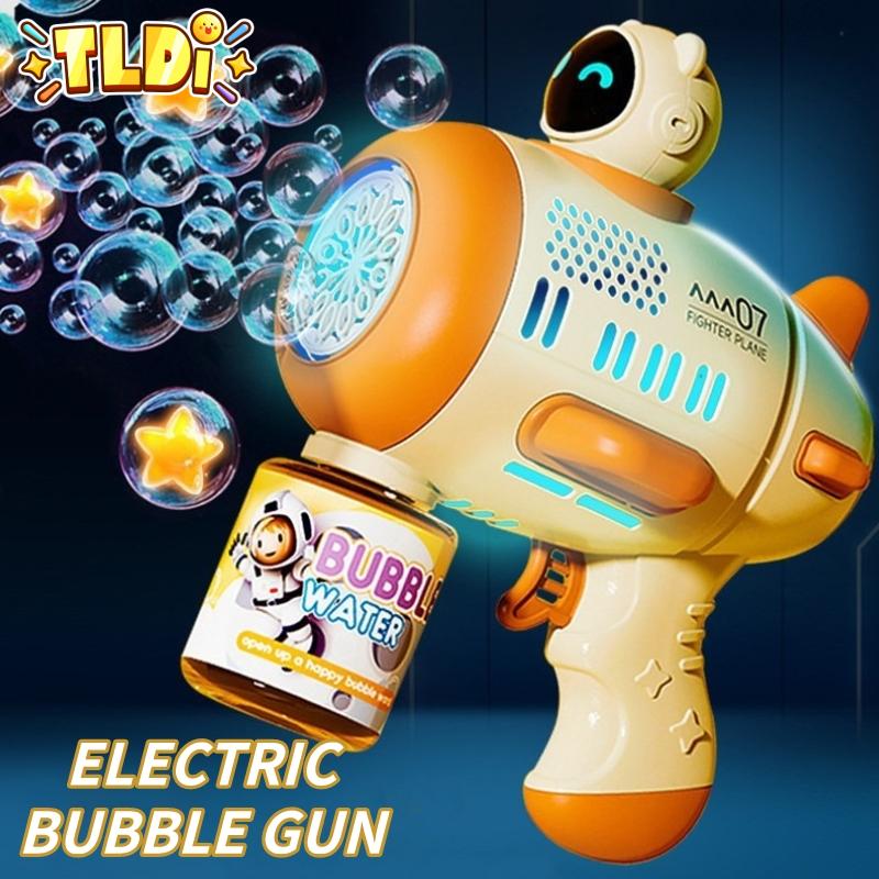 Soap Making Game - Elektrische Seifenblasenpistole für Kinder, vollautomatische Seifenblasenmaschine