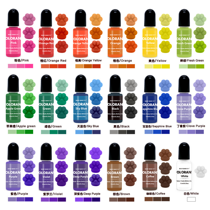 Soap Making Ingredients - 20 Farben Kerzenfarben Wachskerzen Wachs Pigmentfarbe