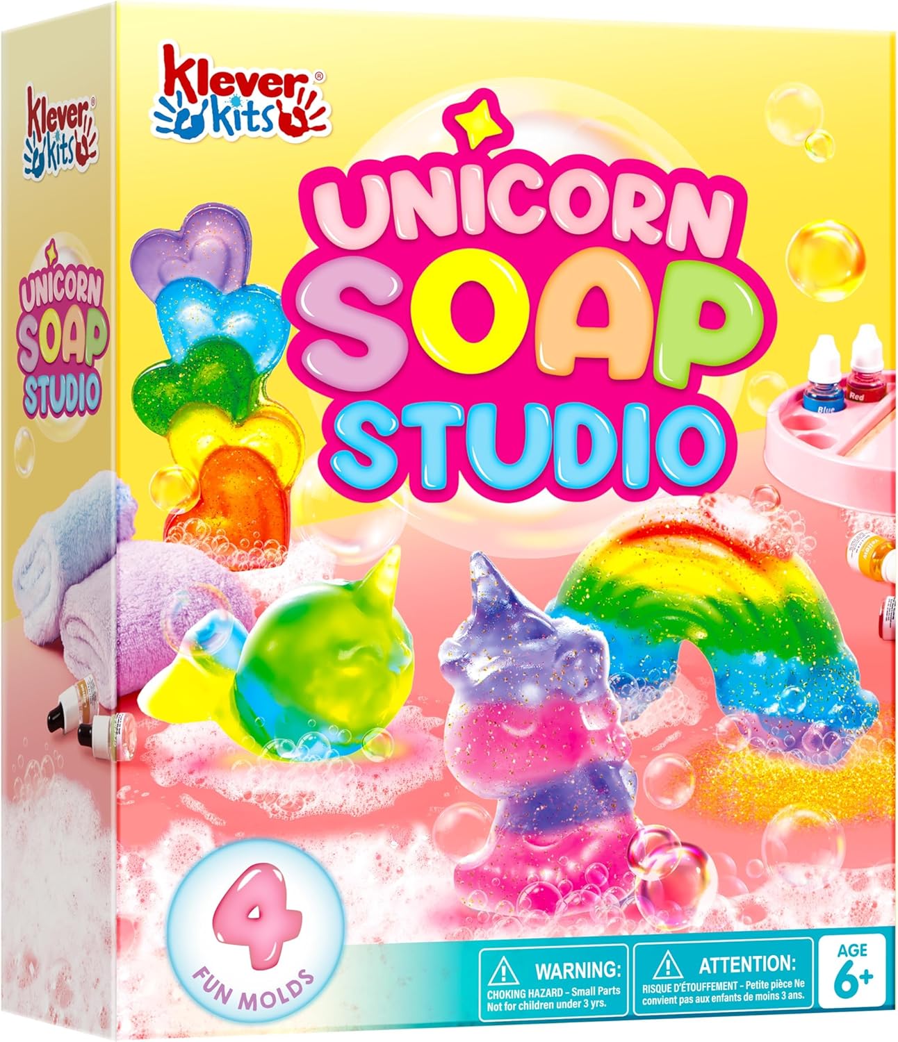Soap Making Fragrance - JOYFY Einhorn-Seifenherstellungsset für Mädchen, Basteln, DIY-Projekt