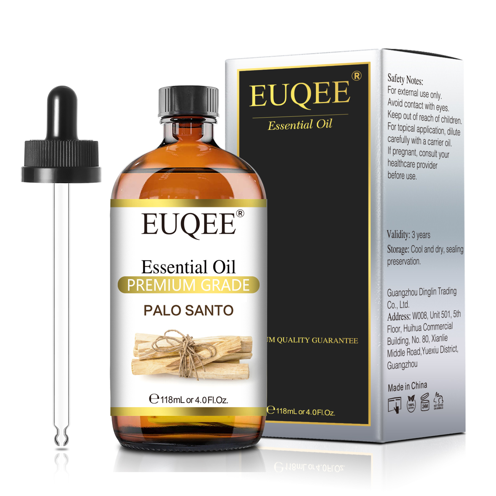 Soap Making Ingredients - EUQEE 118 ml ätherisches Öl Palo