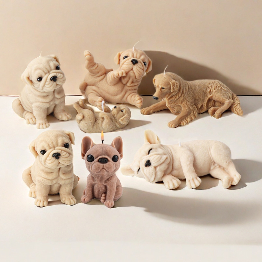 3D Hund Silikon Kerze Formen S – Soap Making Chemical Bewertung und Preis