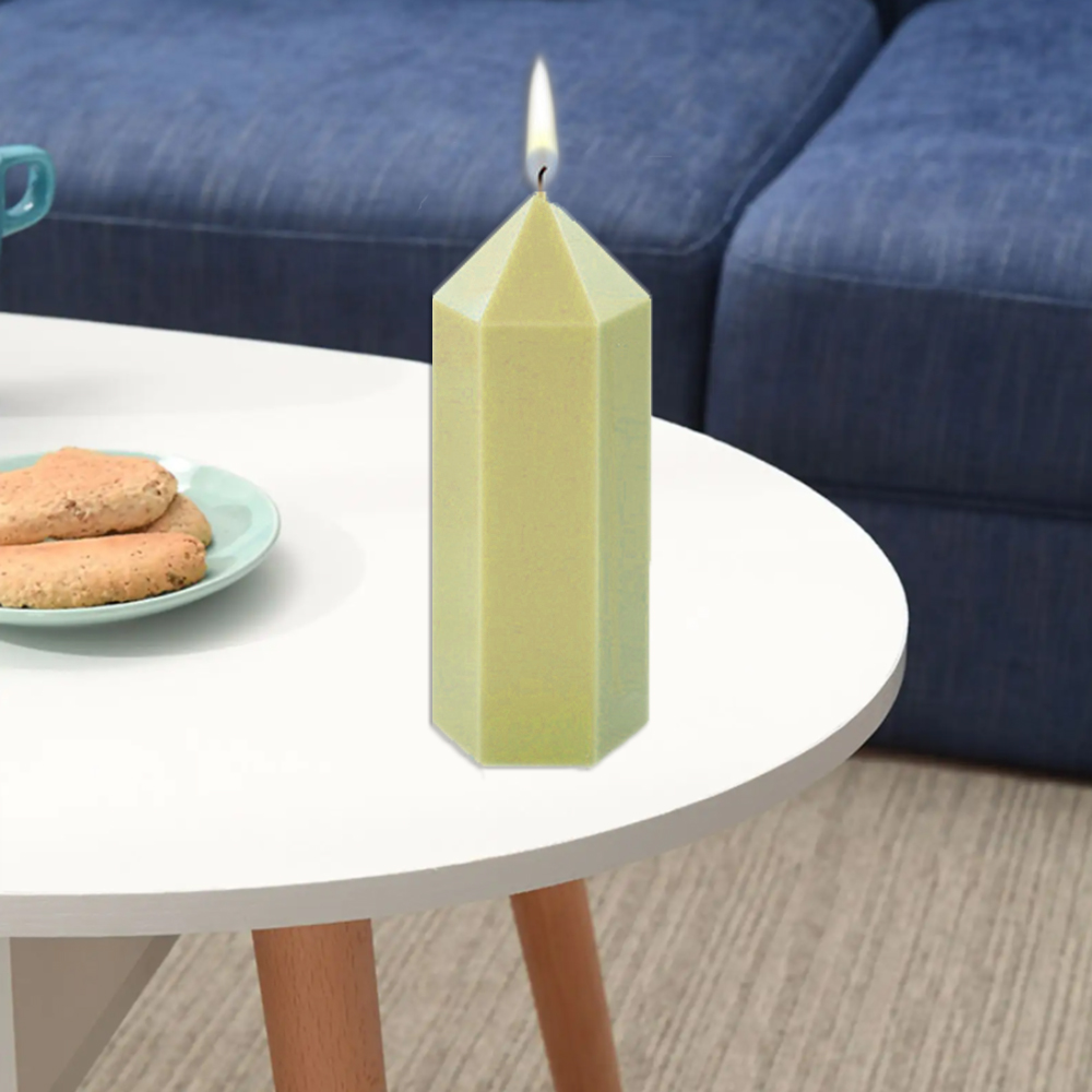 3d sechseckige Säule Kerzen fo – Soap Making Lab Bewertung und Preis