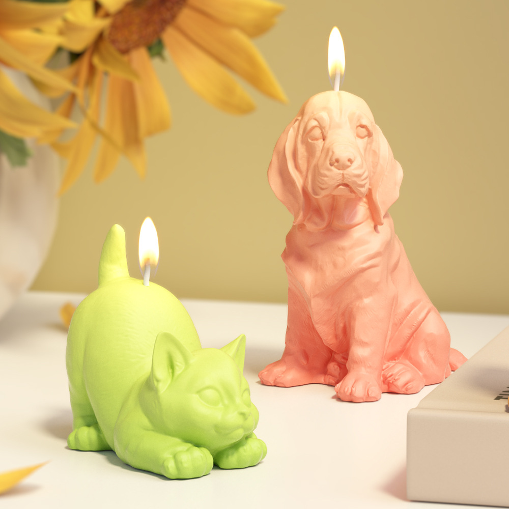 Sitzender Labrador-Welpen-Sili – Soap Making Chemical Bewertung und Preis