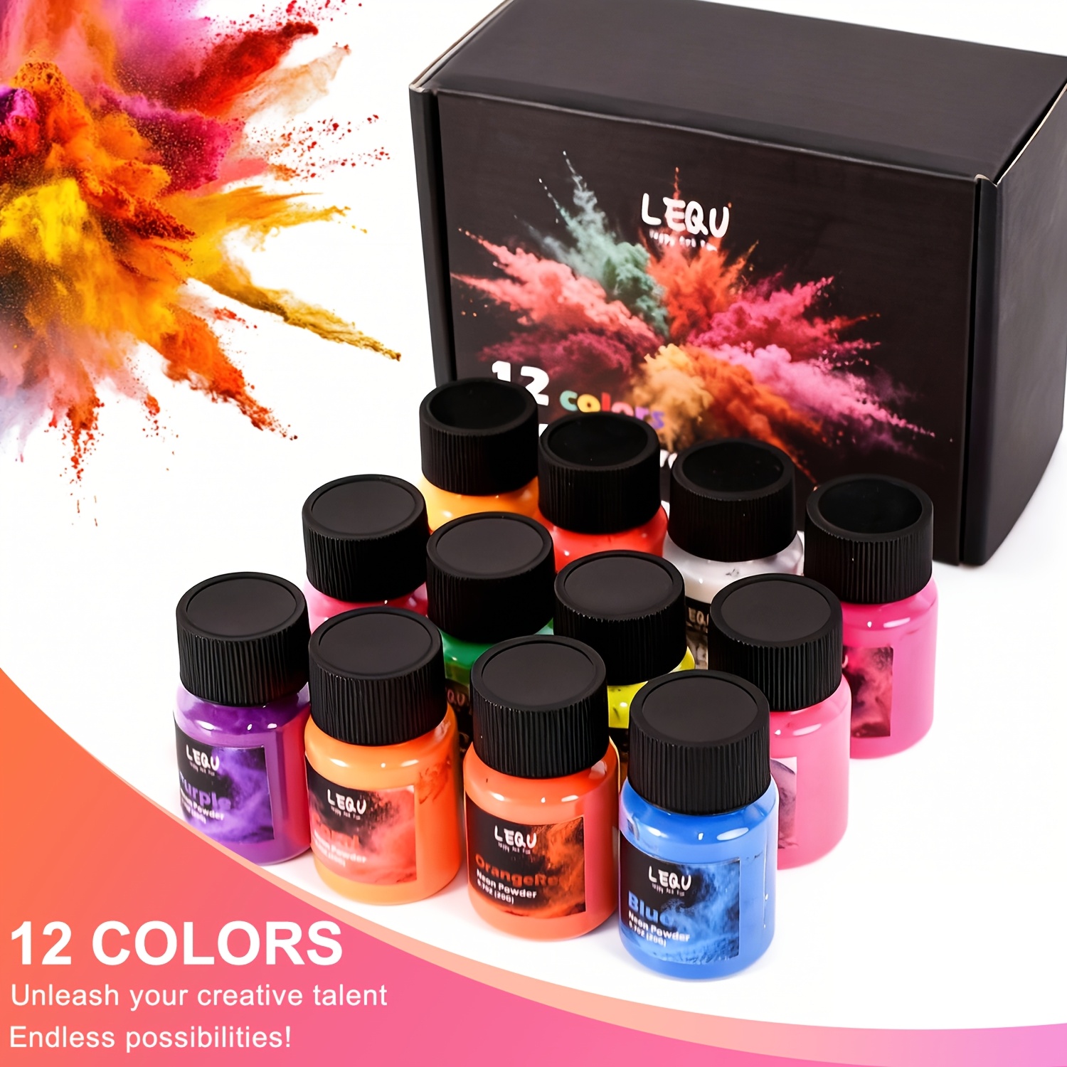 LEQU 12 Farben Neon Fluoreszie – Soap Making Ingredients Bewertung und Preis