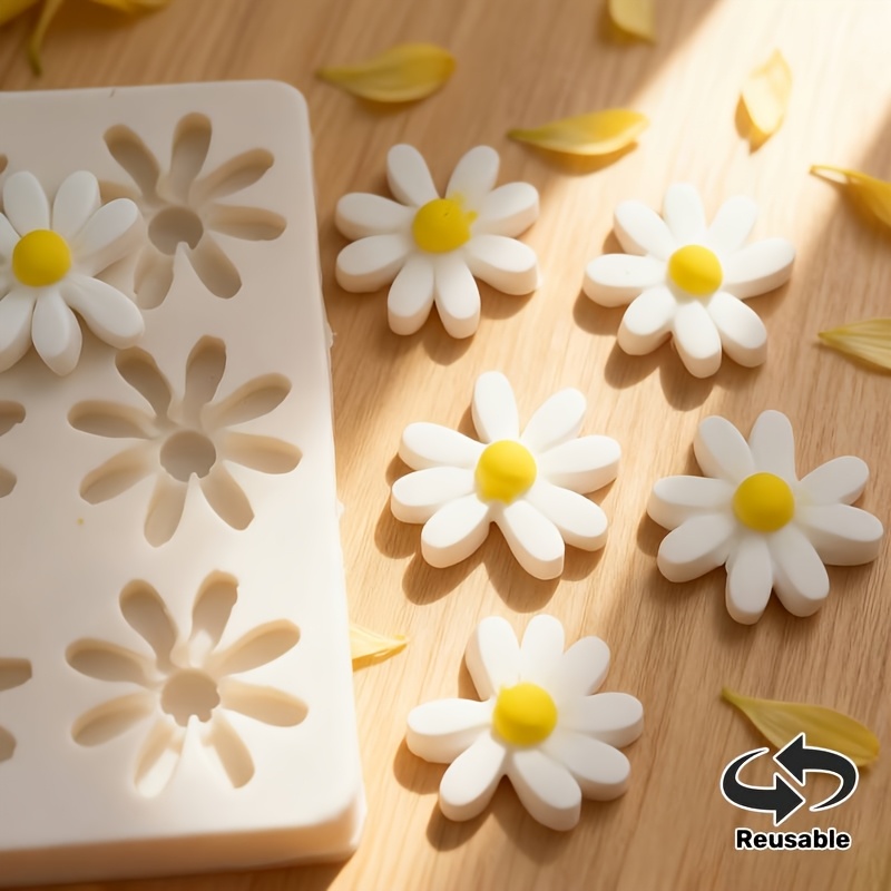 1 Stück 3D Gänseblümchen Sonne – Melt Pour Soap Base Bewertung und Preis