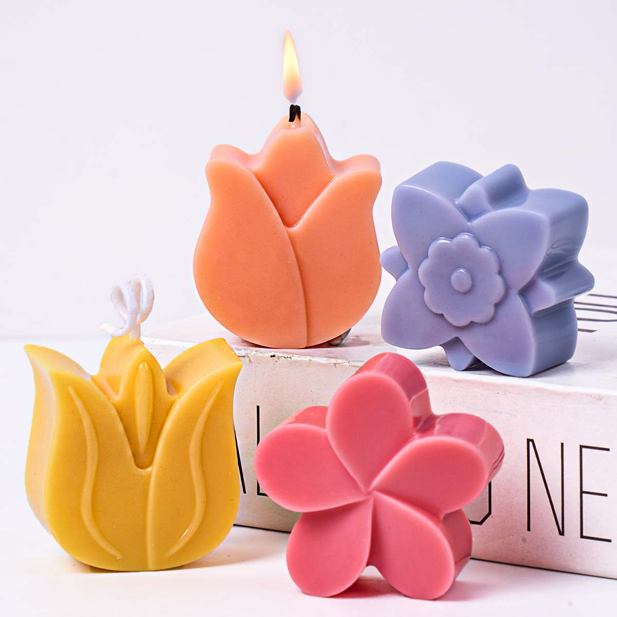 Blumenform Silikon Kerzenform  – Soap Making Home Bewertung und Preis