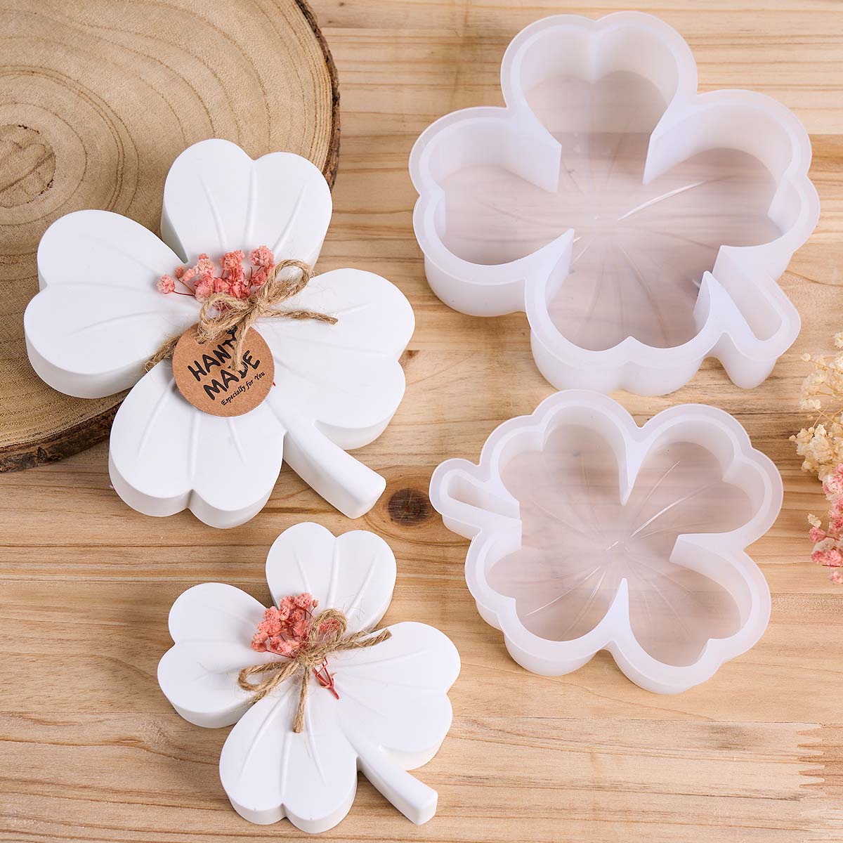 3D Vierblättriges Kleeblatt Si – Soap Making Chemical Bewertung und Preis