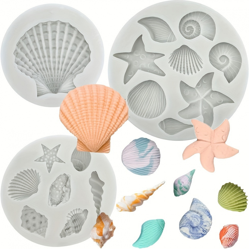 3 Stück/Set, Muschelformen-Set – Soap Making Chemical Bewertung und Preis
