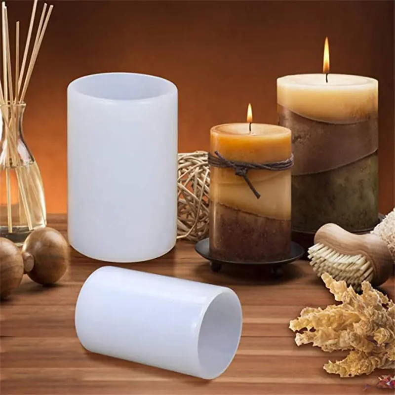 Zylinder Silikon Kerze Formen  – Soap Making Chemical Bewertung und Preis